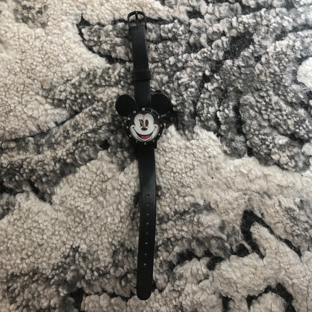 Rare Vintage Lorus Mickey Mouse Head - Watch